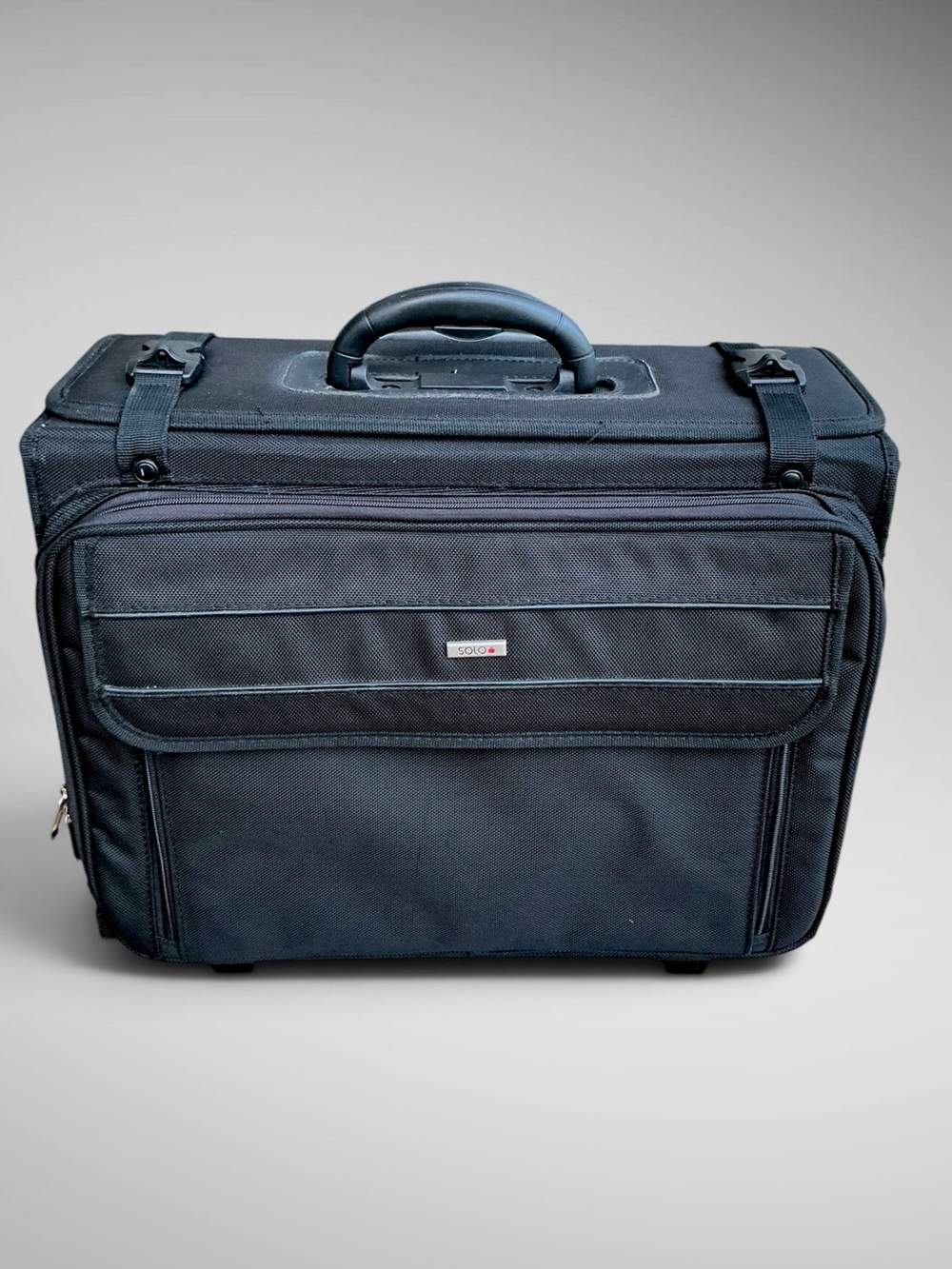 SOLO Morgan Rolling Laptop Catalog Business Case 18” Black B151-4